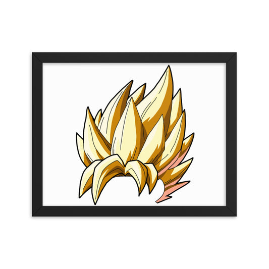 Super Saiyan Framed poster