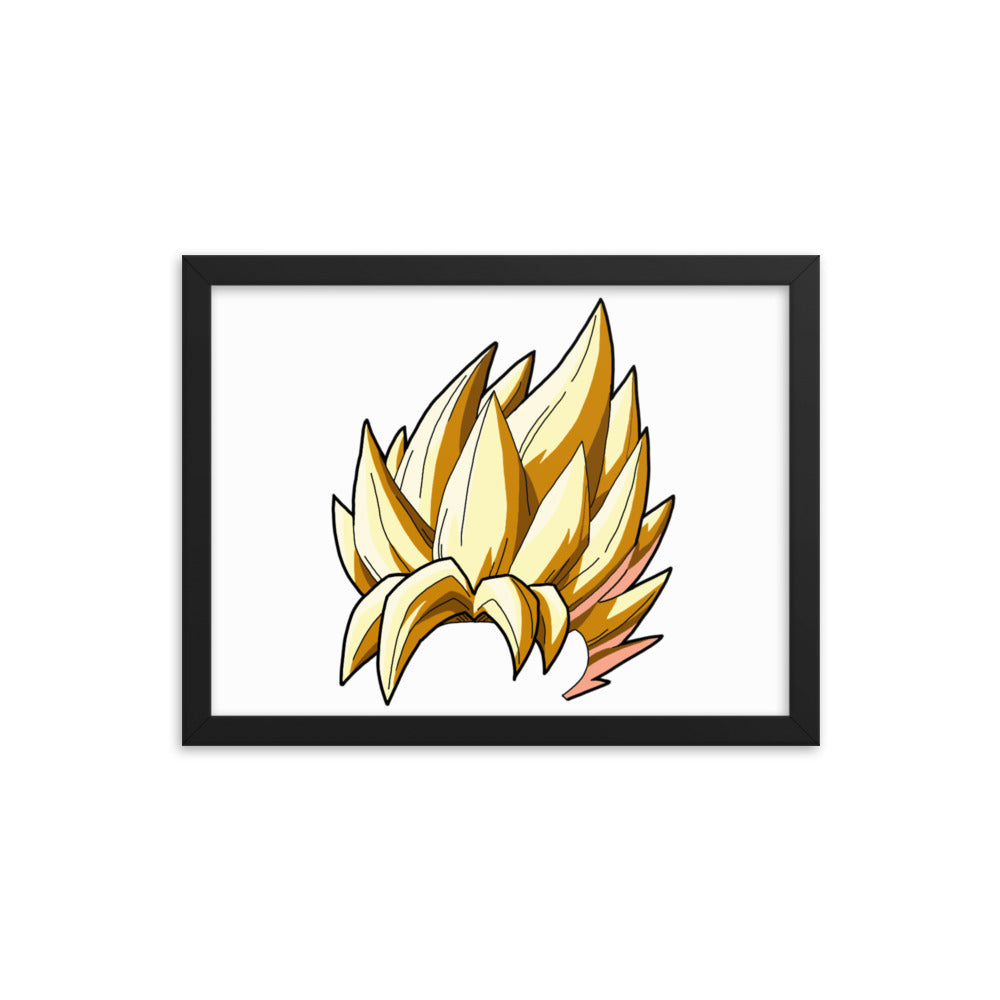 Super Saiyan Framed poster