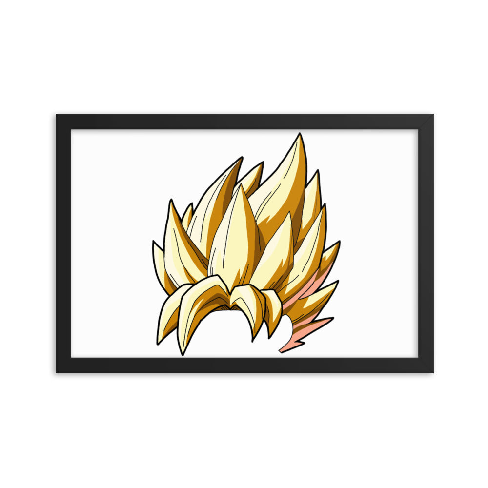 Super Saiyan Framed poster