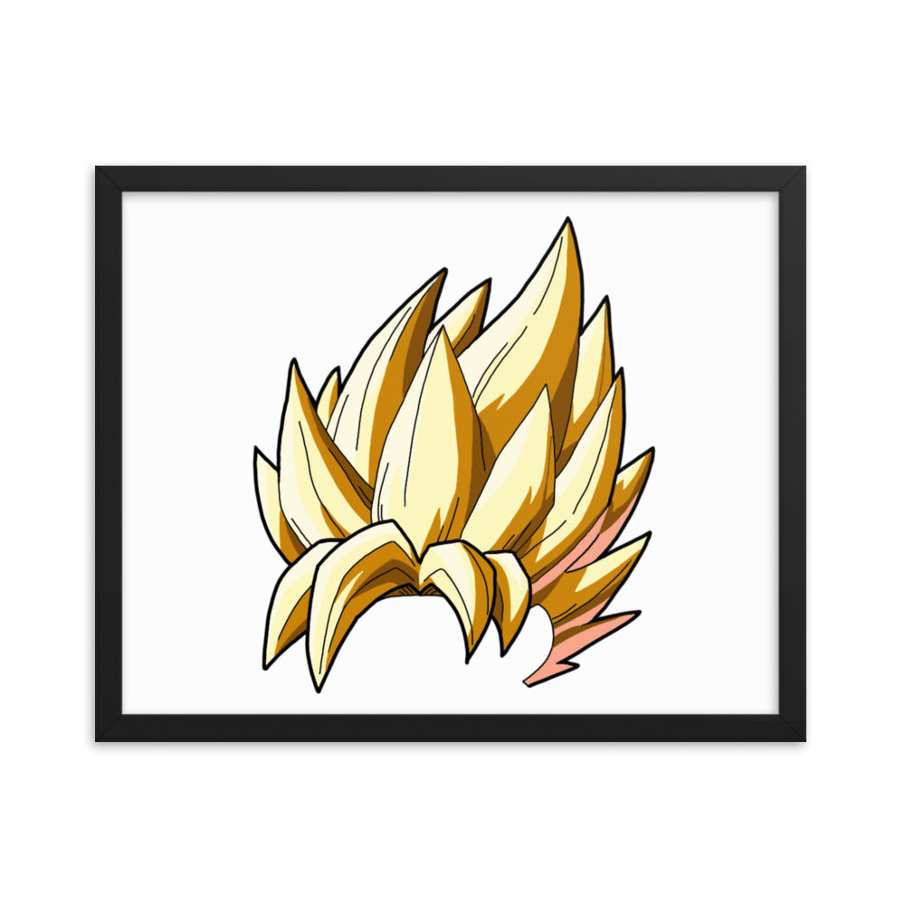 Super Saiyan Framed poster