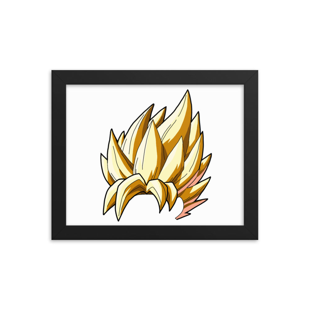 Super Saiyan Framed poster