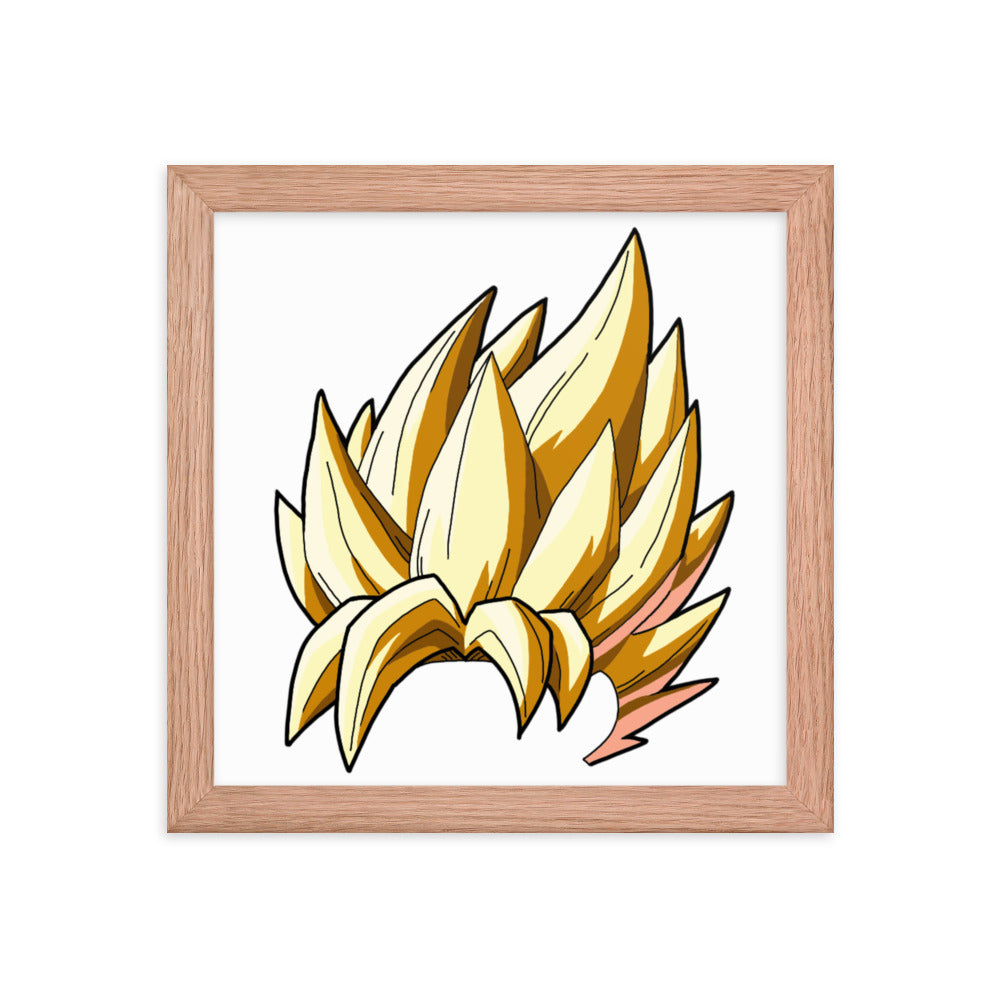 Super Saiyan Framed poster