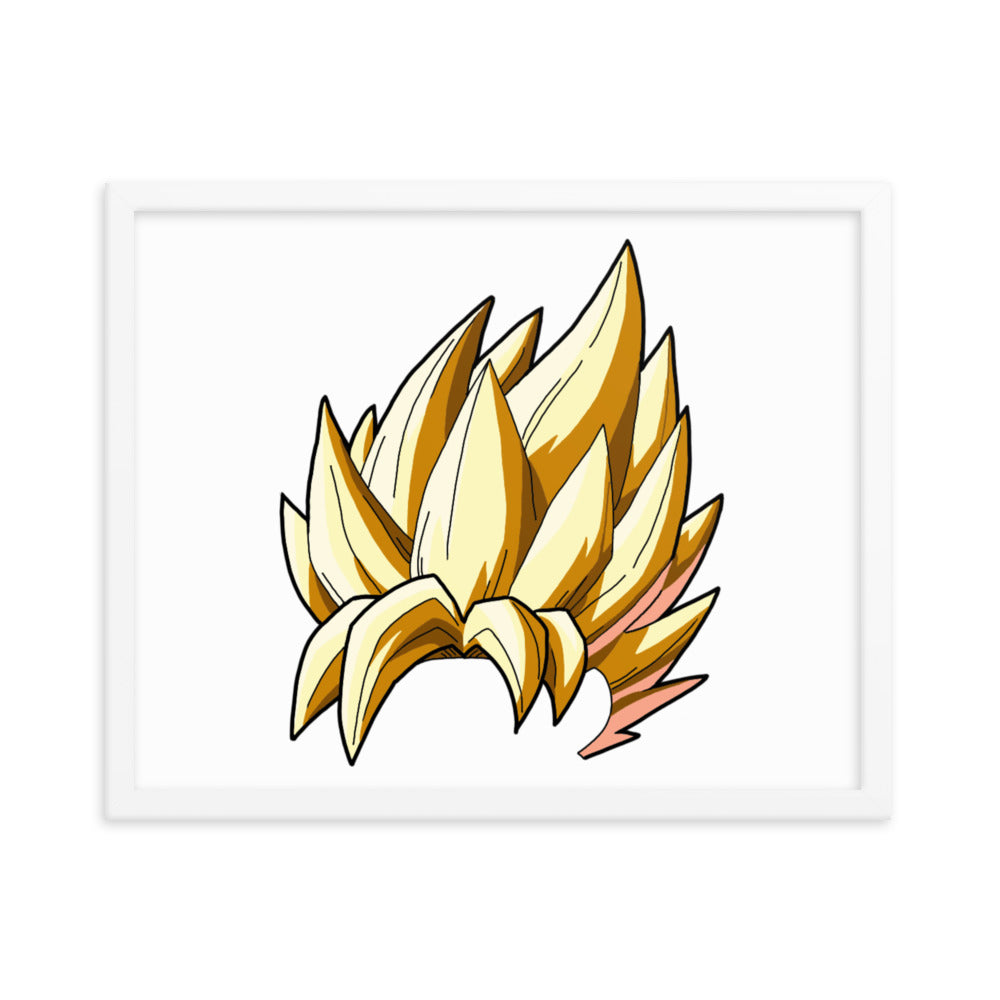 Super Saiyan Framed poster