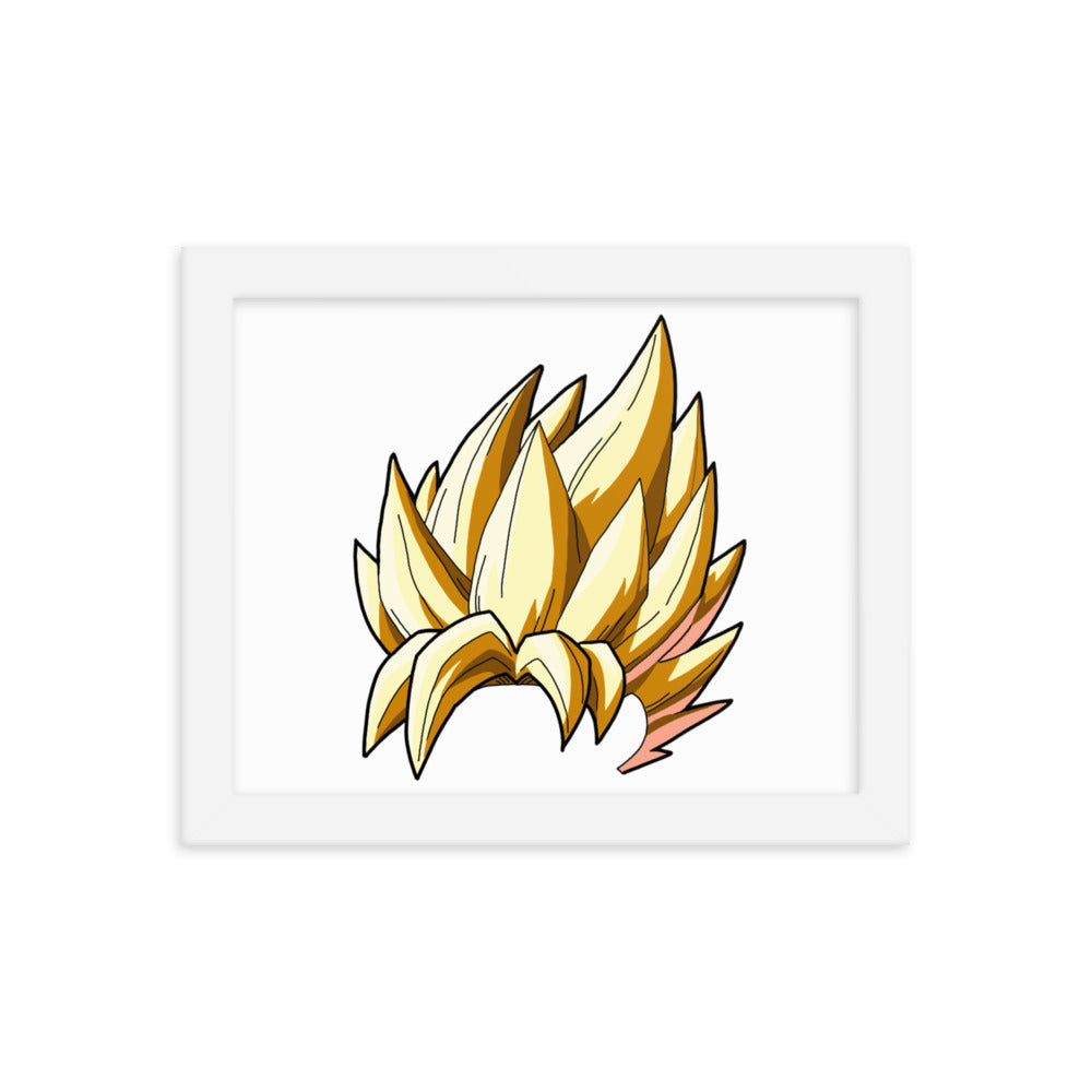 Super Saiyan Framed poster